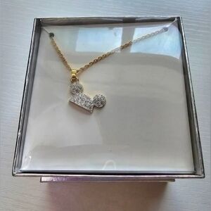 Disney Mickey Mouse Crystal Necklace